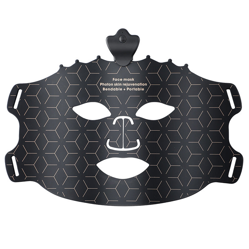 7-Color LED Silicone Facial Mask – Rechargeable Light Therapy Device