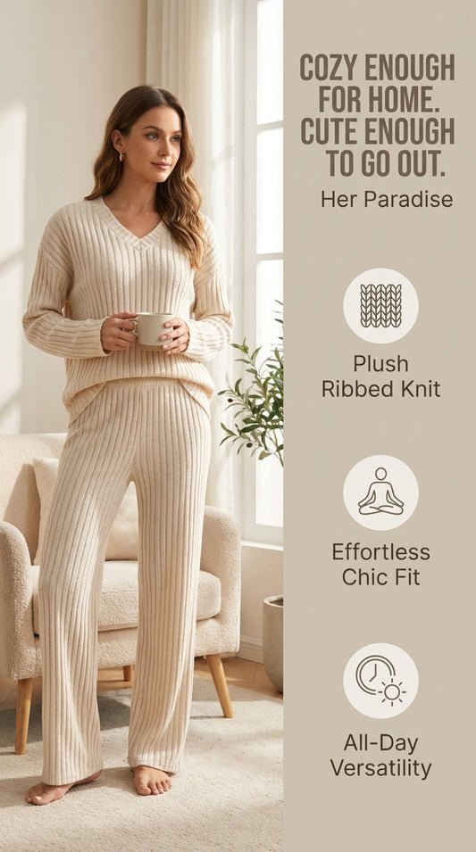 How to Style Ribbed Knit Sets: From Loungewear to Street Style