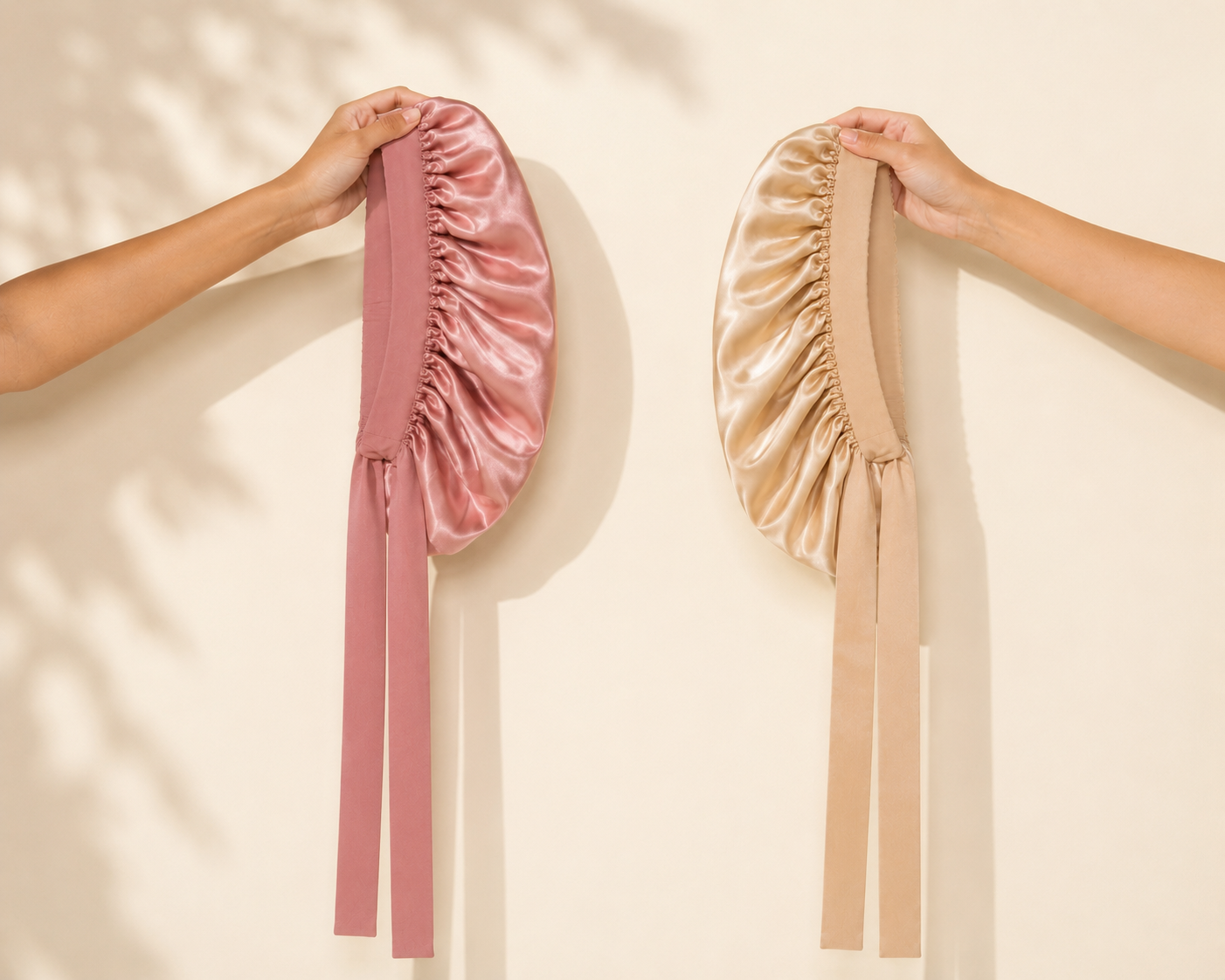 Satin Luxe Double-Lined Hair Bonnet – Frizz Control & Moisture Retention