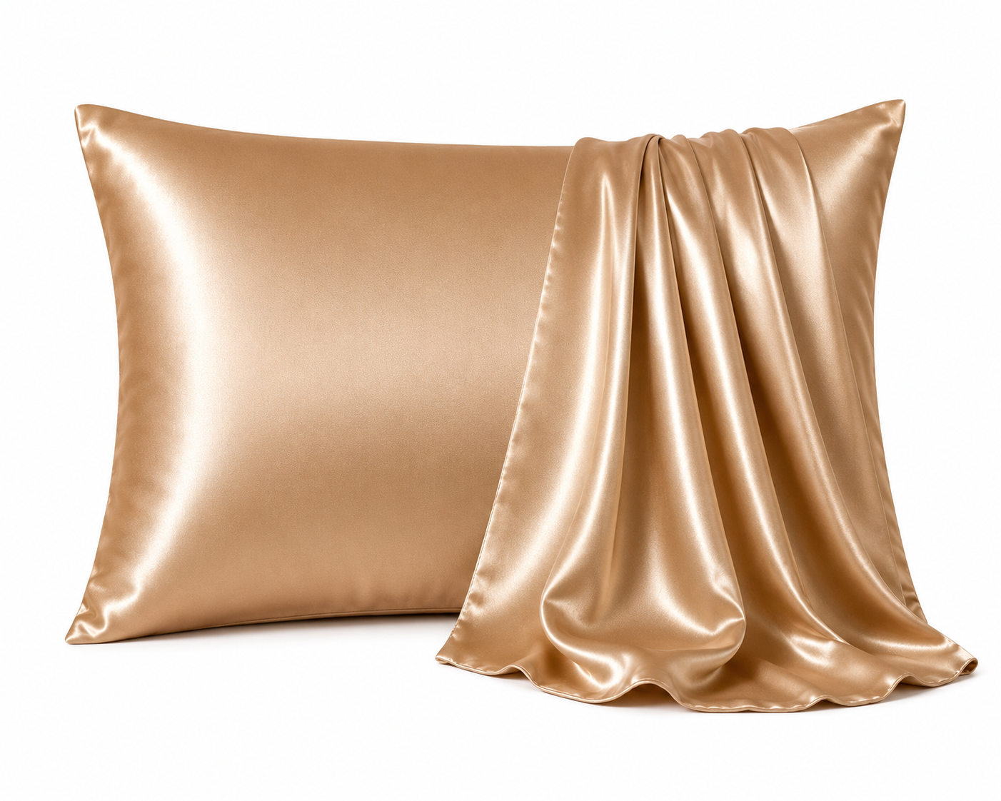 Silk Satin Pillowcase — Wake Up Flawless ✨