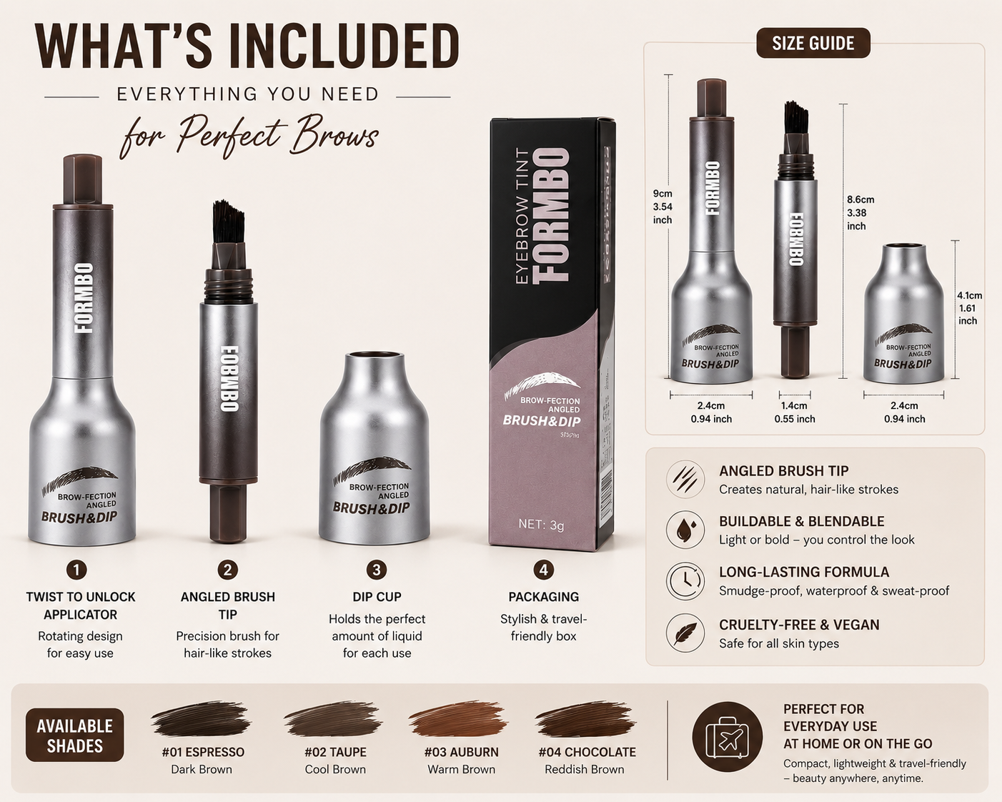 Eyebrow Styling Kit — Microblading Look at Home