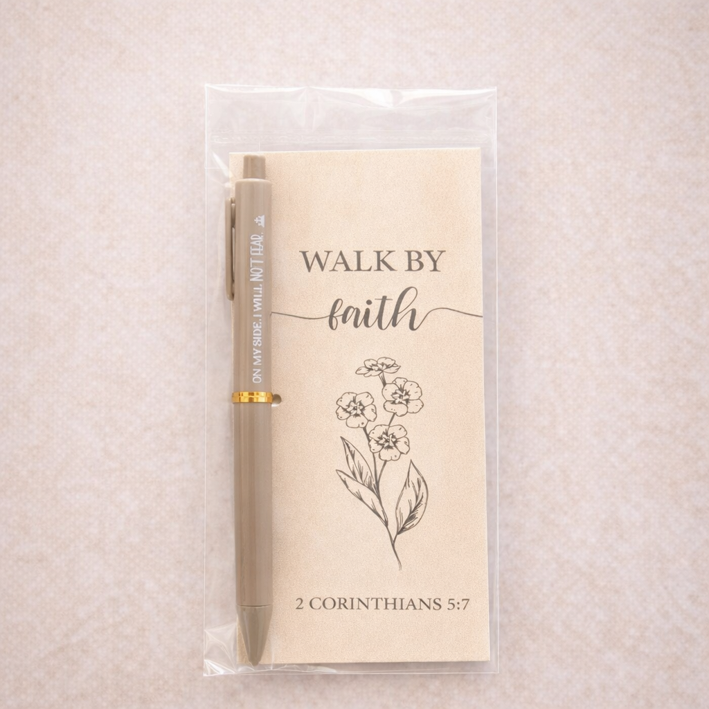 Christian Pen & Bookmark Gift Set – Inspirational Bible Verse