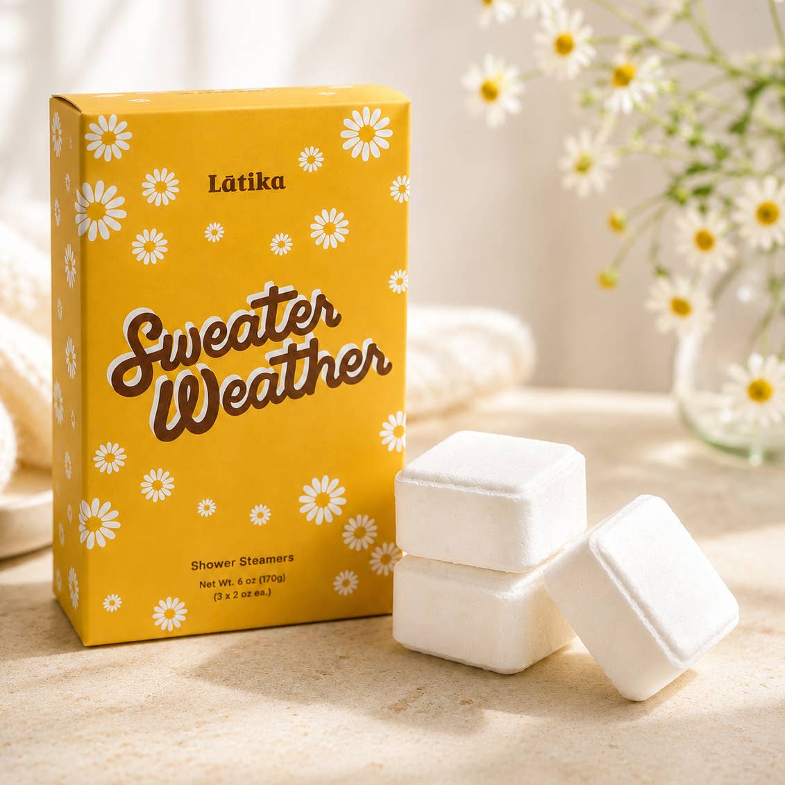Latika Sweater Weather Shower Steamers – Set of 3