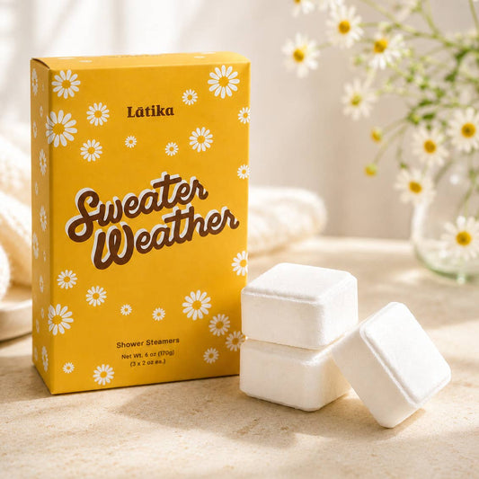 Latika Sweater Weather Shower Steamers – Set of 3