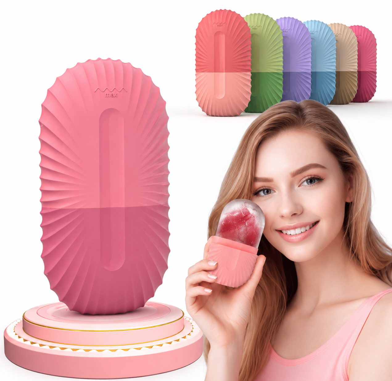 Facial Ice Roller — De-Puff & Glow in Minutes ✨