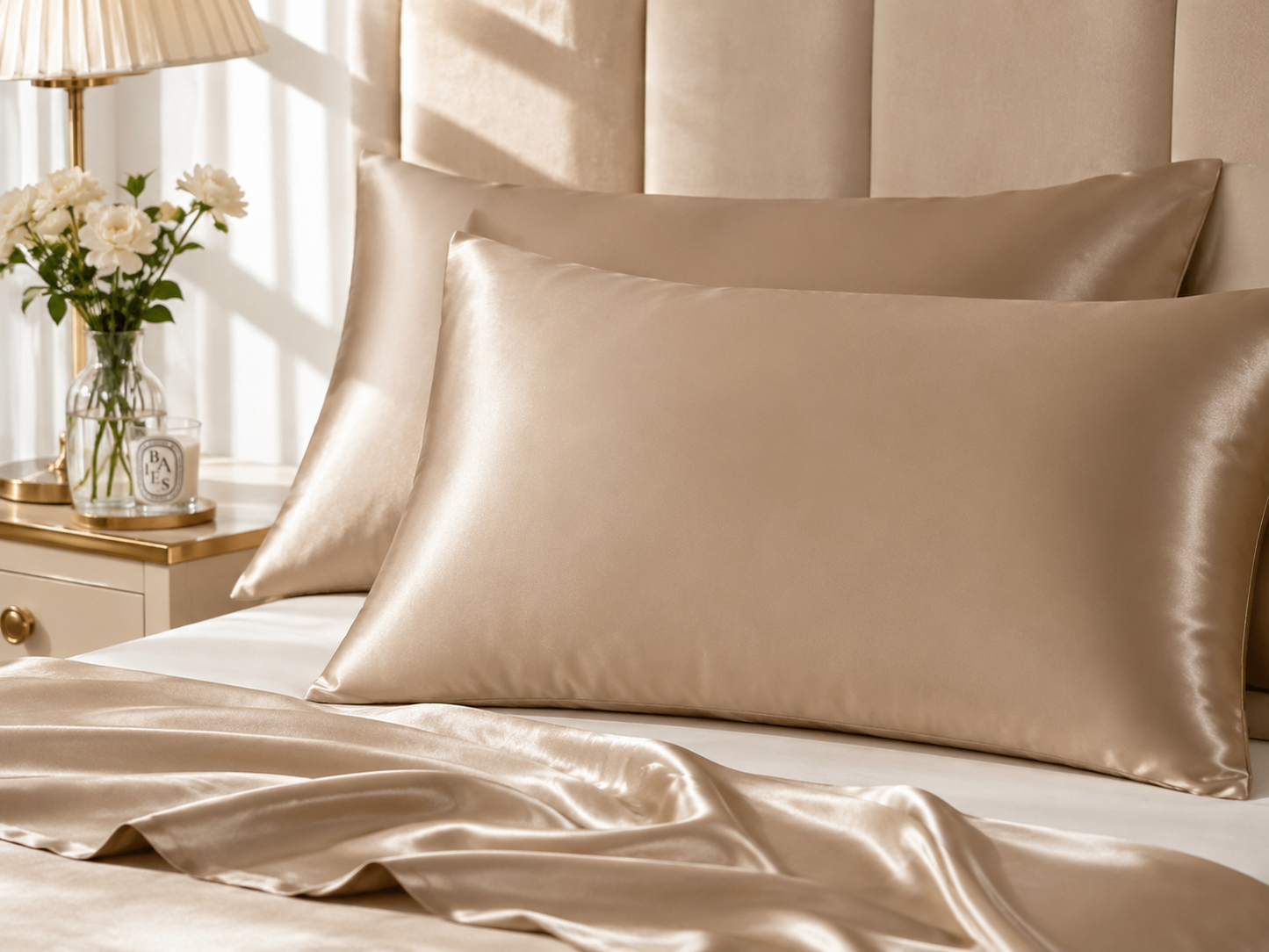 Silk Satin Pillowcase — Wake Up Flawless ✨