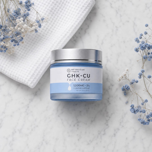 GHK-Cu Copper Peptide Face Cream | Firming & Anti-Aging Moisturizer
