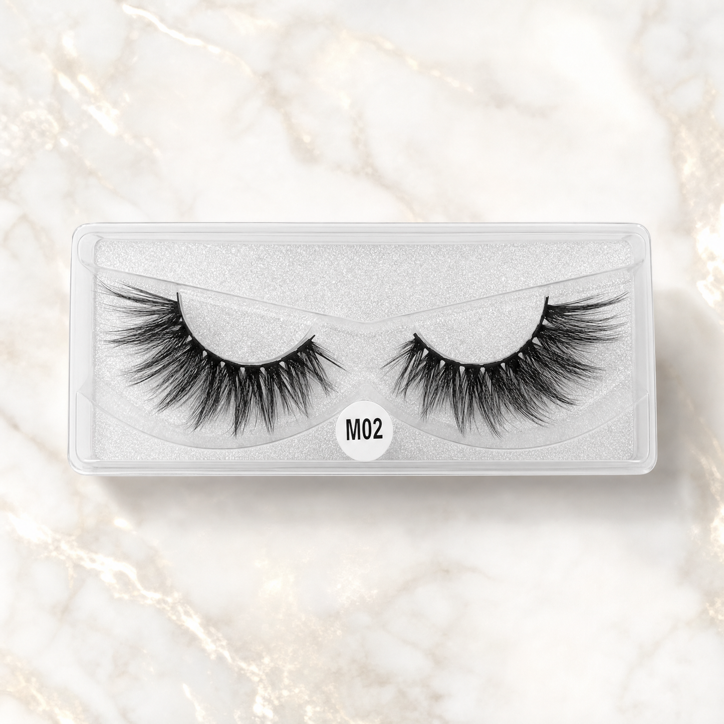 10 Pairs Mixed 3D Thick False Lashes – Natural Look Variety Set