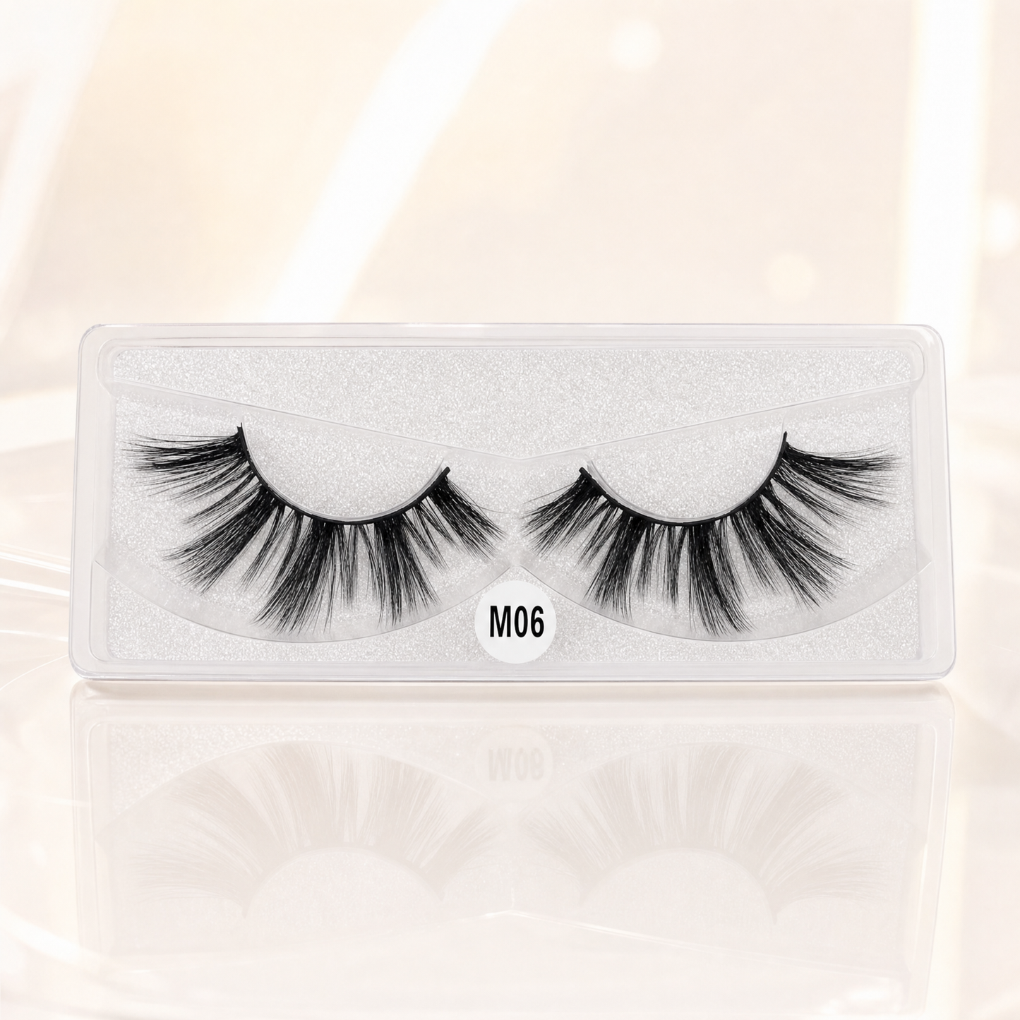 10 Pairs Mixed 3D Thick False Lashes – Natural Look Variety Set