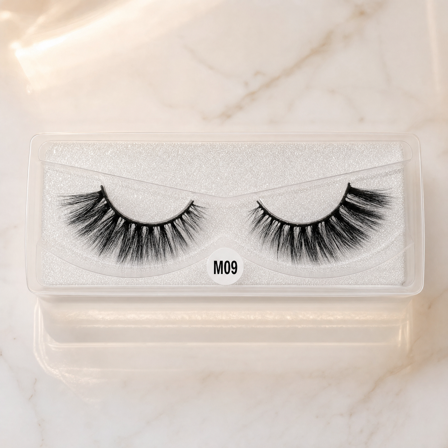 10 Pairs Mixed 3D Thick False Lashes – Natural Look Variety Set