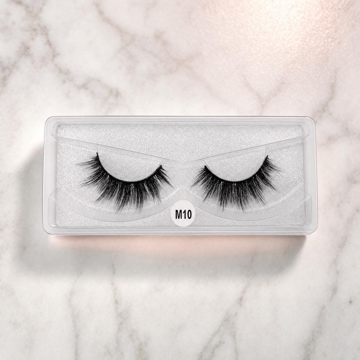 10 Pairs Mixed 3D Thick False Lashes – Natural Look Variety Set