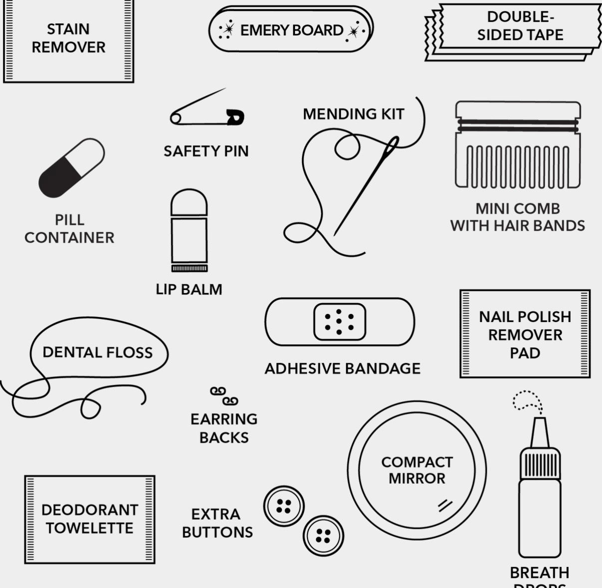 Minimergency Kit - Beauty Emergency Essentials